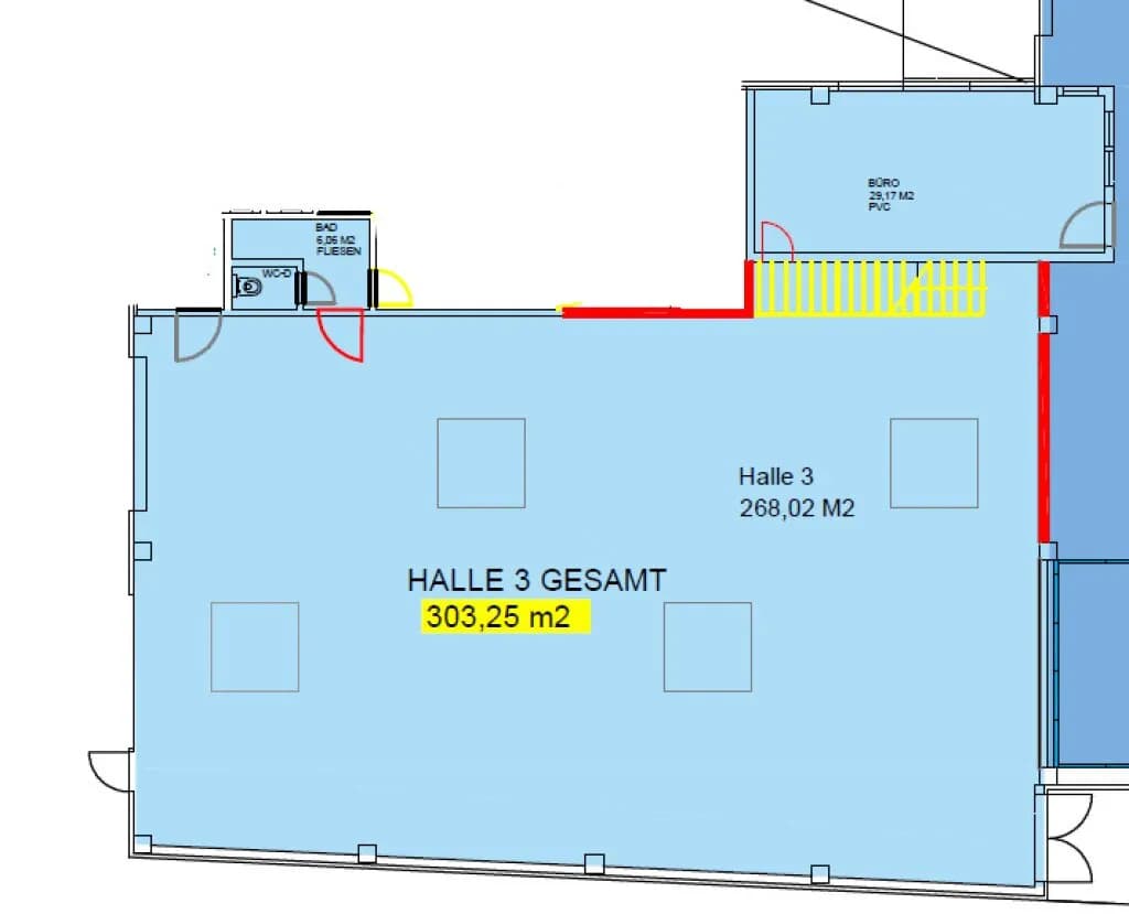 Gewerbeimmobilie mieten in Wien – 1 601 m², € 13.927 – Bild 7 von 7