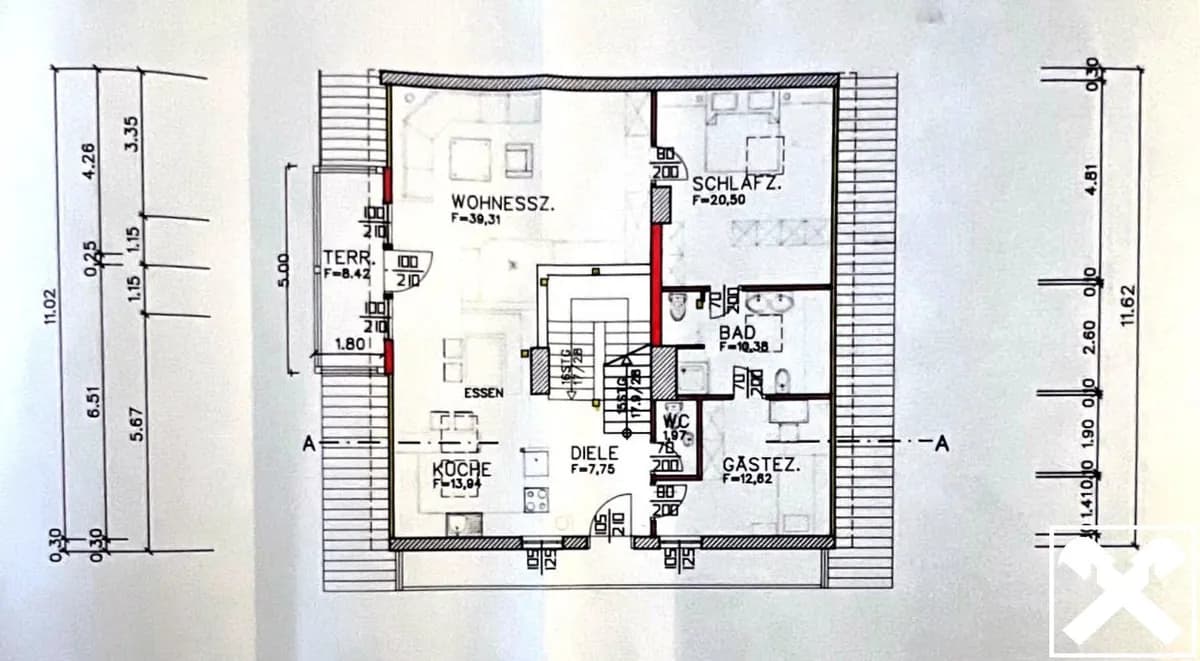 5-Zimmer-Wohnung mieten in Tamsweg – 144 m², € 1.495 – Bild 11 von 12