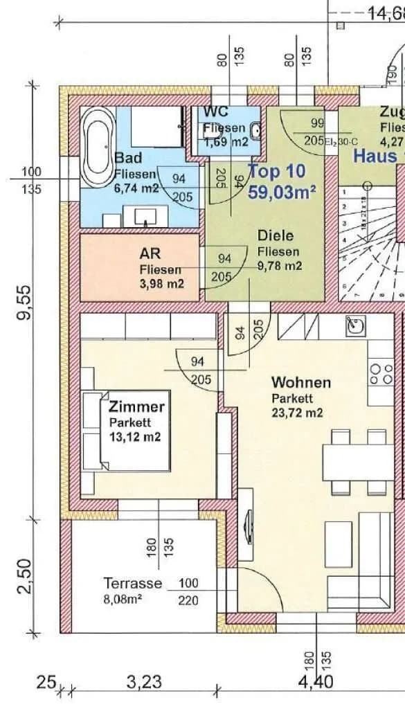 Wohnung kaufen in Leibnitz – 59,03 m², € 278.000 – Bild 7 von 7