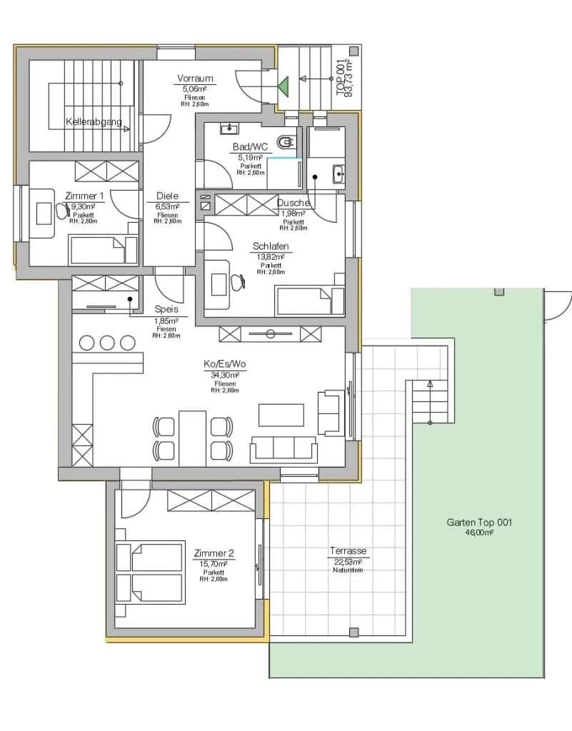 Wohnung kaufen in Graz – 198 m², € 590.000 – Bild 16 von 17