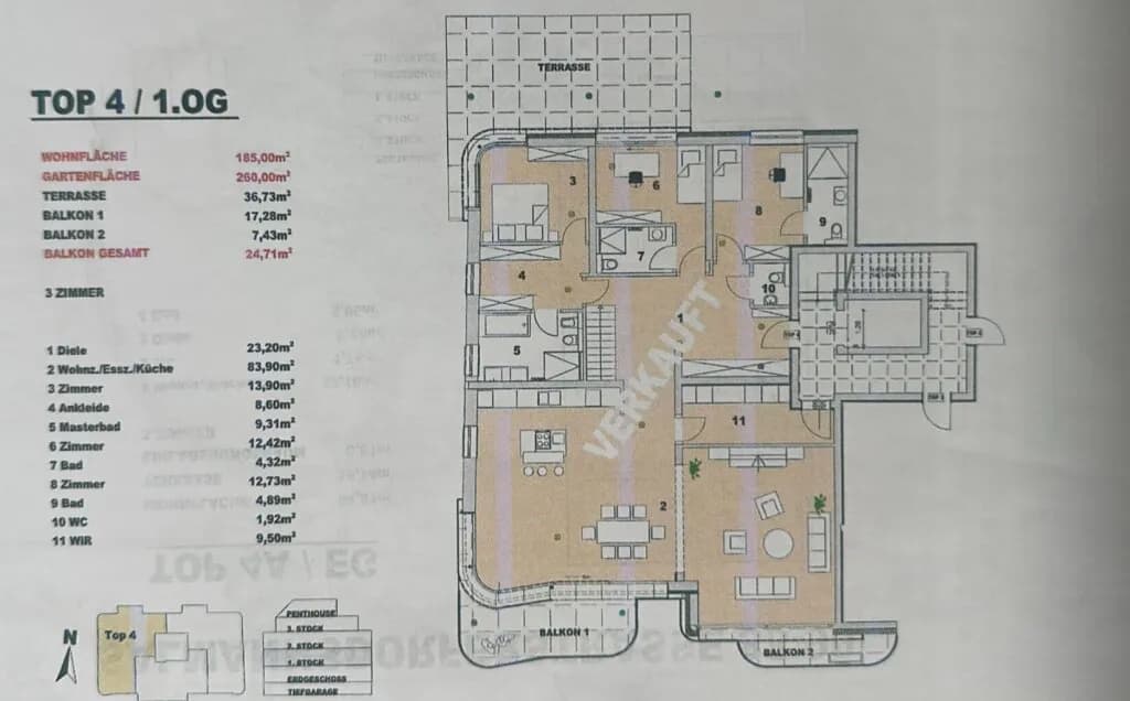 4-Zimmer-Wohnung kaufen in Wien – 185 m², € 2.295.000 – Bild 19 von 19