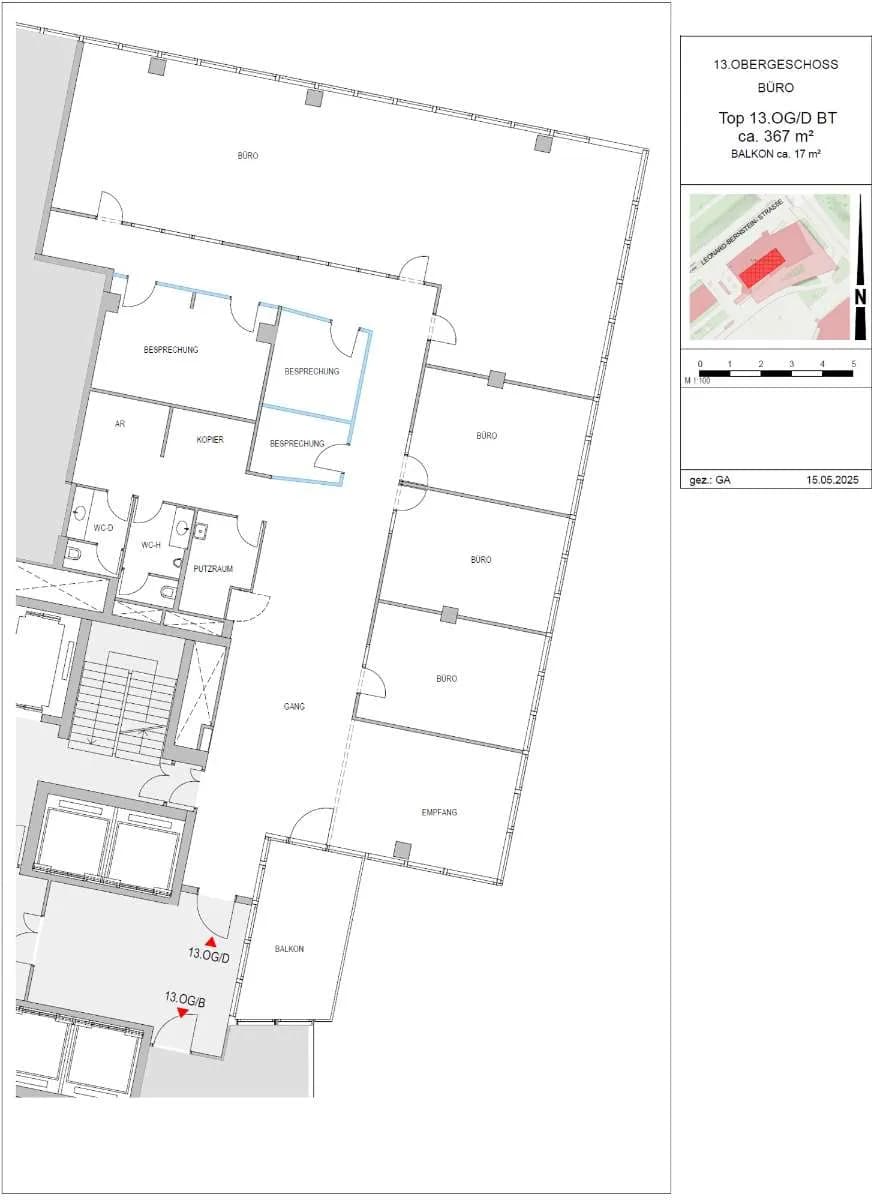 Gewerbeimmobilie mieten in Wien – 363 m², € 8.386 – Bild 9 von 9
