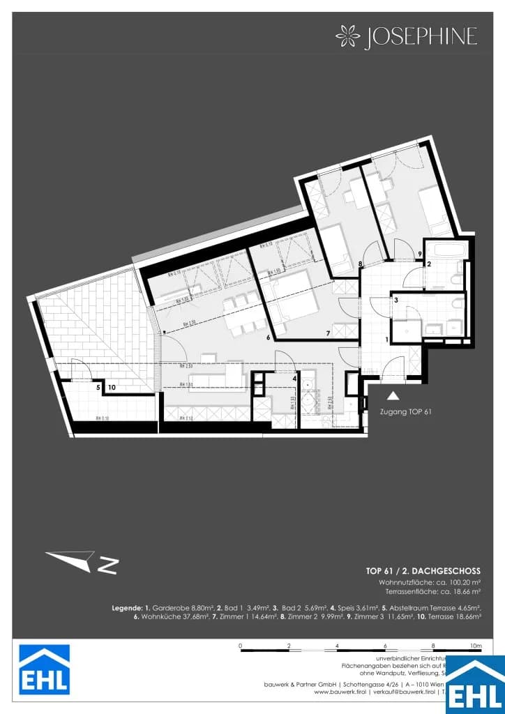 4-Zimmer-Wohnung kaufen in Wien – 100,16 m², € 1.233.900 – Bild 10 von 10
