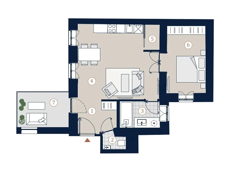 2-Zimmer-Wohnung kaufen in Wien – 53,23 m², € 619.000 – Bild 15 von 15