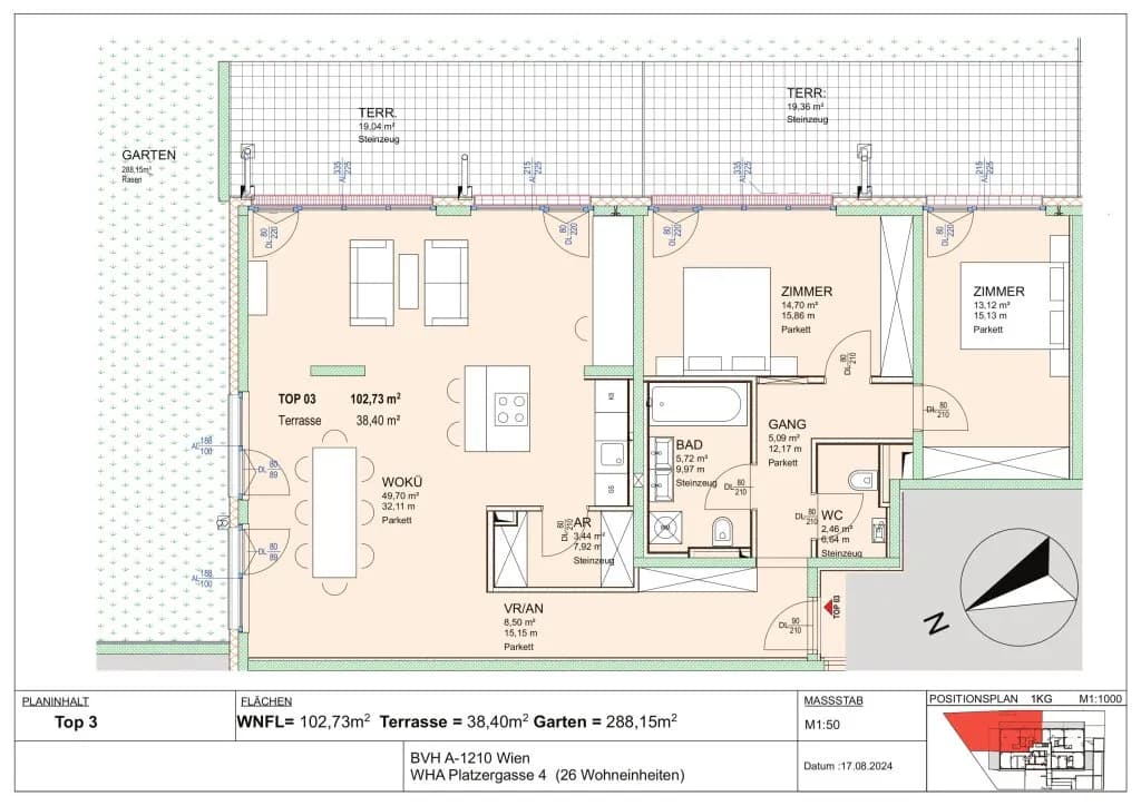 3-Zimmer-Wohnung kaufen in Wien – 102,73 m², € 623.978 – Bild 15 von 15