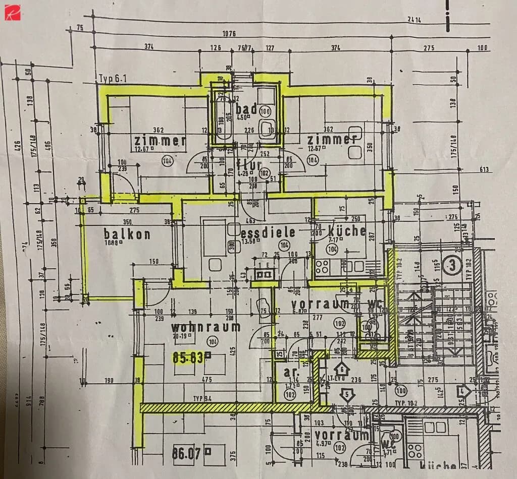 3-Zimmer-Wohnung kaufen in Deutschlandsberg – 85,63 m², € 199.000 – Bild 7 von 8