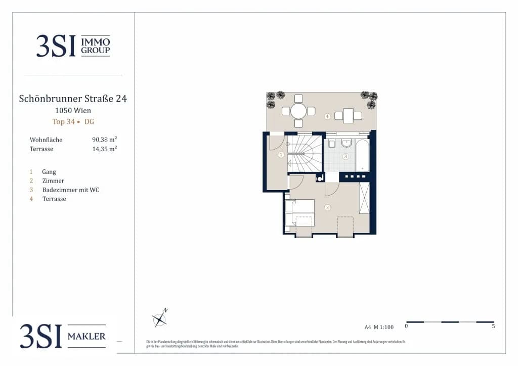 3-Zimmer-Wohnung kaufen in Wien – 90,38 m², € 715.000 – Bild 13 von 19