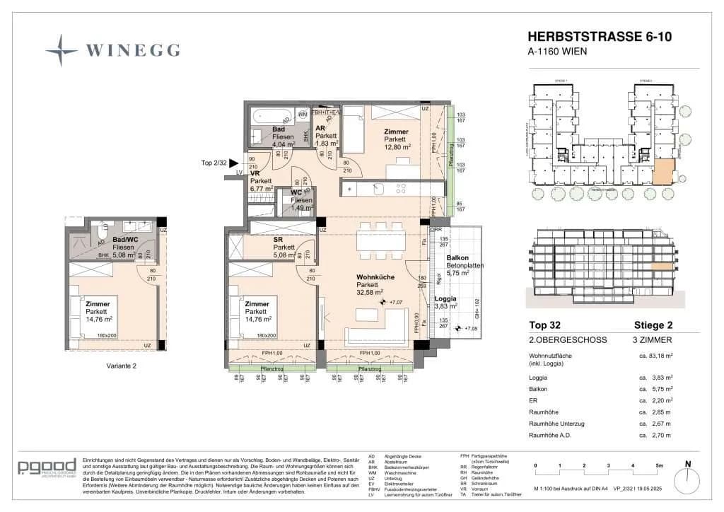 Immobilie kaufen in Wien – 79,35 m², € 504.300 – Bild 8 von 8