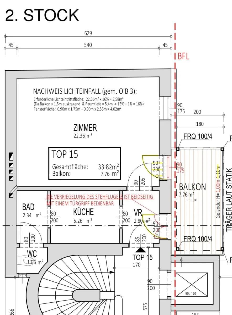 1-Zimmer-Wohnung kaufen in Wien – 34 m², € 159.000 – Bild 2 von 23