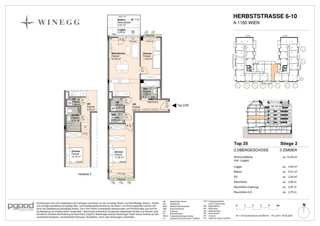 Immobilie kaufen in Wien – 69,24 m², € 446.900 – Bild 8 von 9