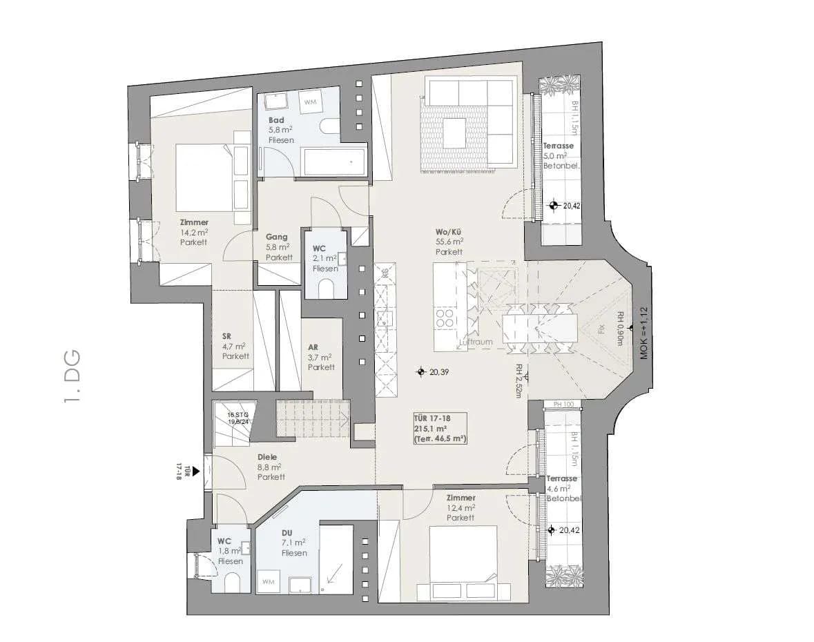 5-Zimmer-Wohnung kaufen in Wien – 215 m², € 2.894.000 – Bild 16 von 19