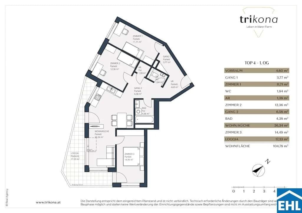 Immobilie kaufen in Wien – 87,45 m², € 543.104 – Bild 7 von 7