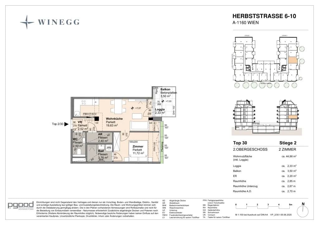 Immobilie kaufen in Wien – 42,52 m², € 273.900 – Bild 9 von 9