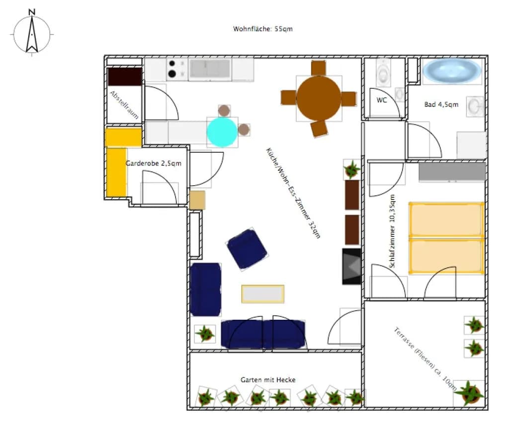 2-Zimmer-Wohnung kaufen in Graz – 55,07 m², € 198.500 – Bild 12 von 12