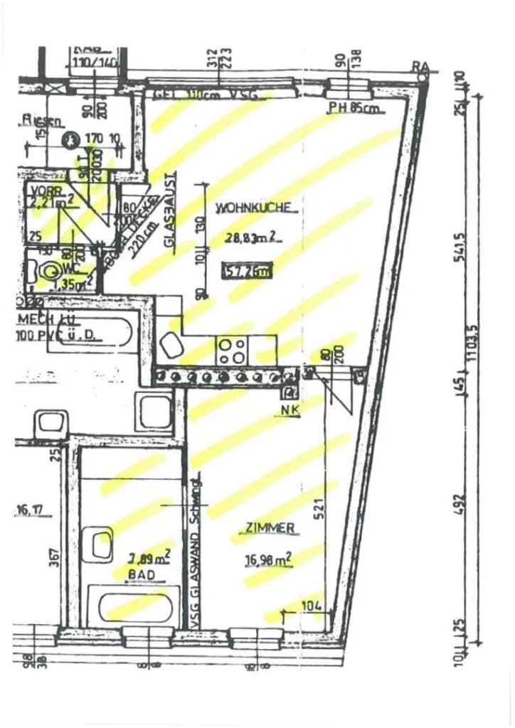 2-Zimmer-Wohnung mieten in Wien – 57,26 m², € 995 – Bild 12 von 12