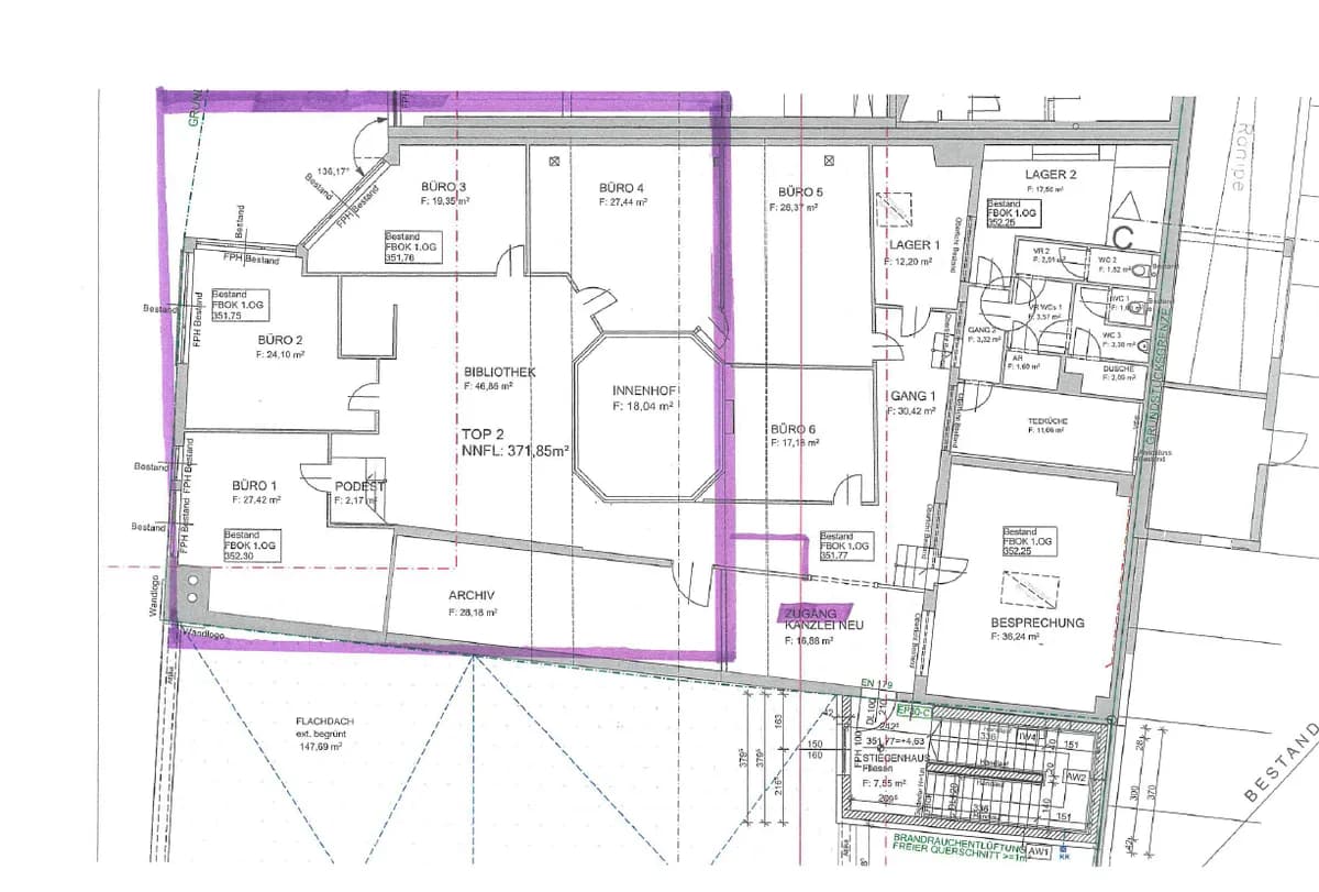 4-Zimmer-Gewerbeimmobilie mieten in Graz – 250 m², € 1.800 – Bild 9 von 9