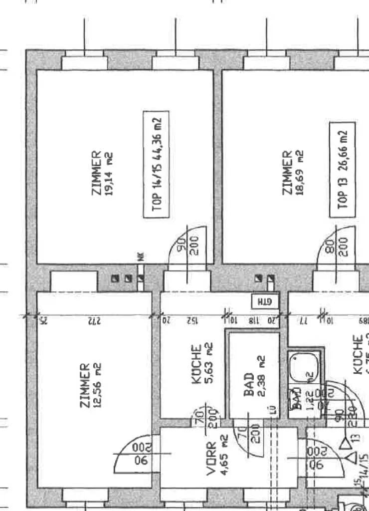 2-Zimmer-Wohnung kaufen in Wien – 45 m², € 125.000 – Bild 8 von 8