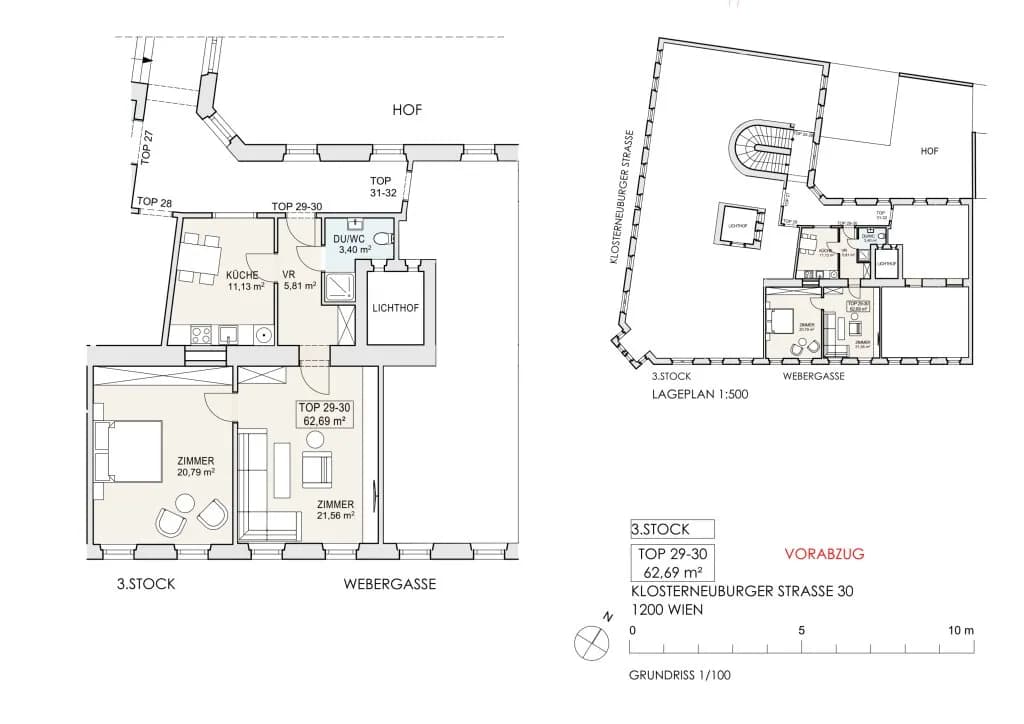 2-Zimmer-Wohnung kaufen in Wien – 62,69 m², € 339.000 – Bild 19 von 19