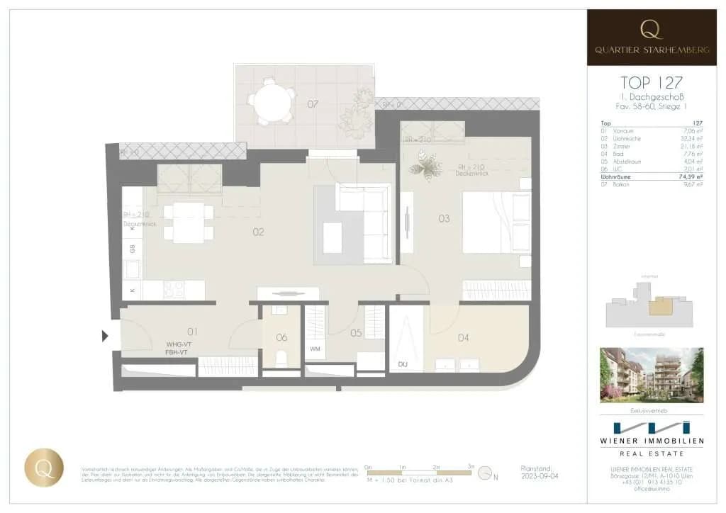 2-Zimmer-Wohnung kaufen in Wien – 72,84 m², € 972.000 – Bild 20 von 23
