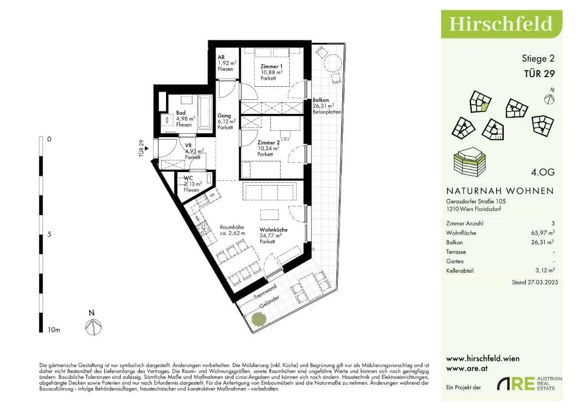 3-Zimmer-Wohnung kaufen in Wien – 65,97 m², € 373.196 – Bild 18 von 28