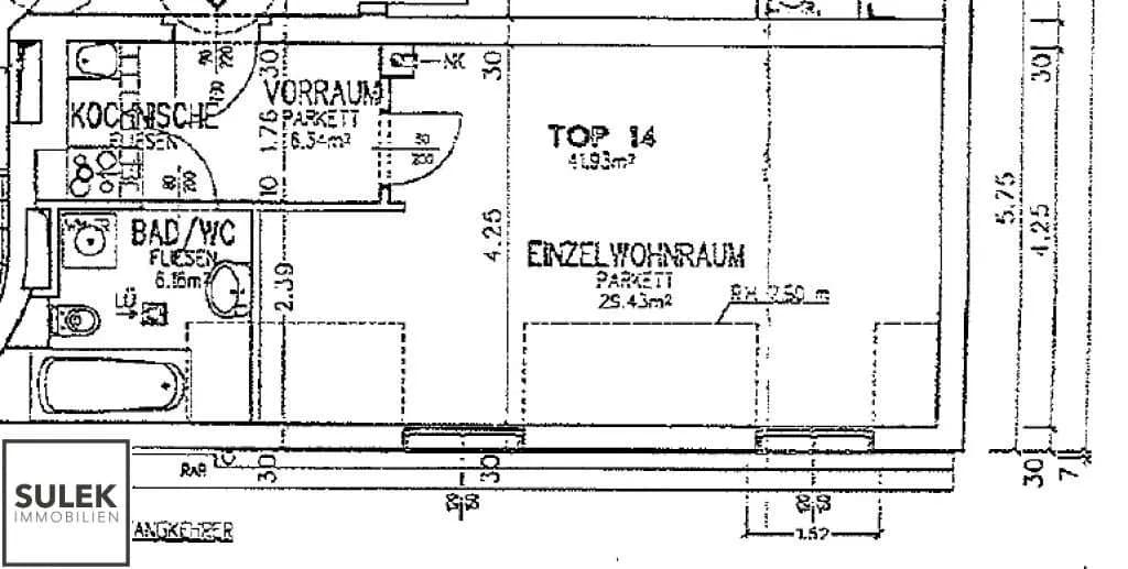 1-Zimmer-Wohnung kaufen in Wien – 41,75 m², € 229.000 – Bild 9 von 9