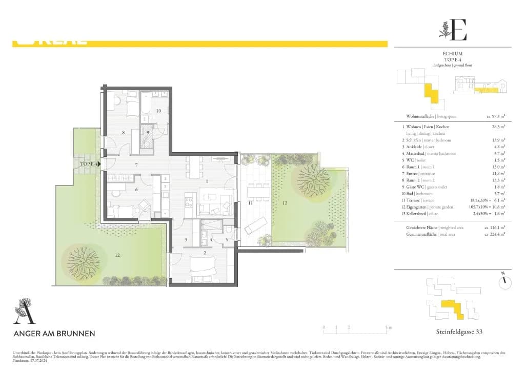 4-Zimmer-Wohnung mieten in Hollabrunn – 98 m², € 1.947 – Bild 15 von 15