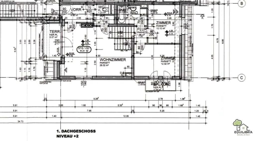 4-Zimmer-Wohnung kaufen in Tulln – 89,93 m², € 560.000 – Bild 23 von 24