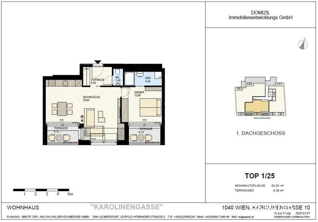 2-Zimmer-Wohnung kaufen in Wien – 52,03 m², € 842.700 – Bild 9 von 9