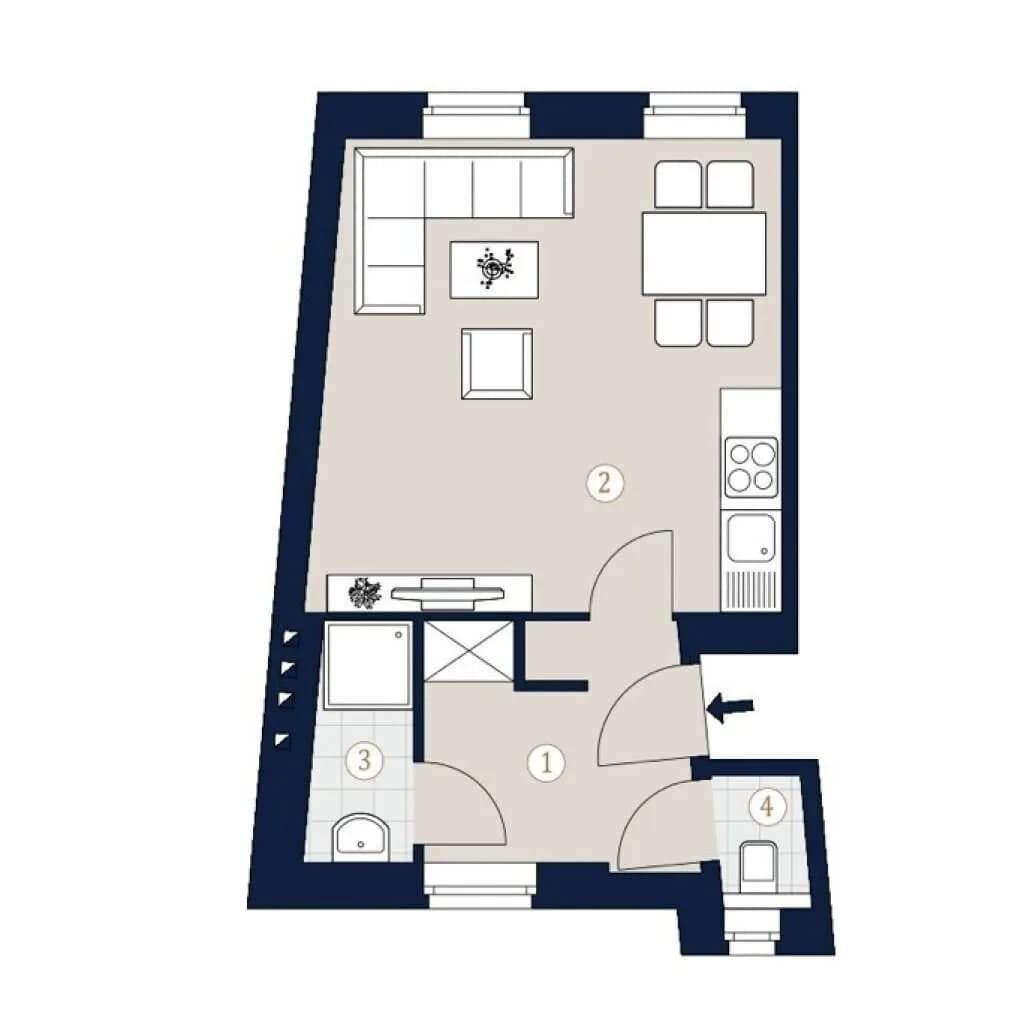 1-Zimmer-Wohnung kaufen in Wien – 29,97 m², € 249.000 – Bild 10 von 10