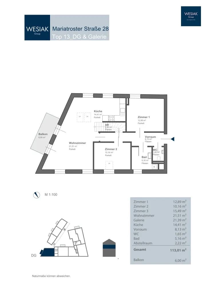 3-Zimmer-Wohnung kaufen in Graz – 113 m², € 489.000 – Bild 47 von 48