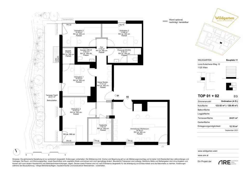 Immobilie kaufen in Wien – 124 m², € 380.700 – Bild 14 von 14