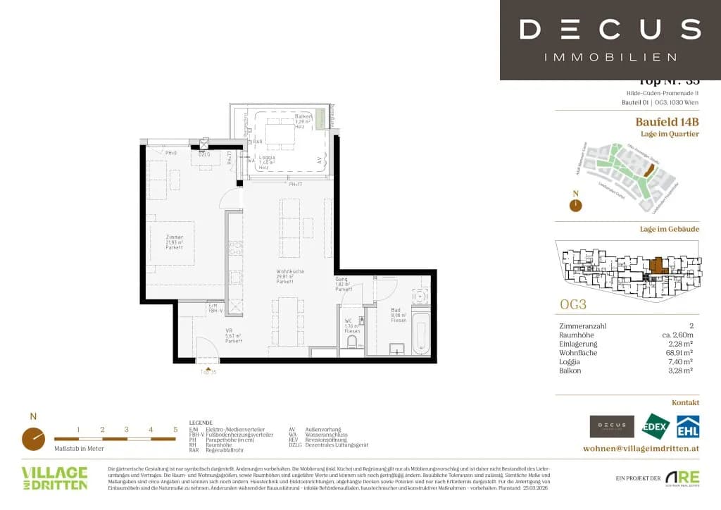 2-Zimmer-Wohnung kaufen in Wien – 68,82 m², € 499.000 – Bild 5 von 5