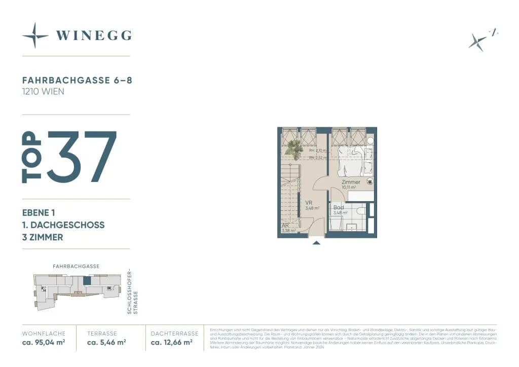 3-Zimmer-Wohnung kaufen in Wien – 94,62 m², € 724.900 – Bild 32 von 34