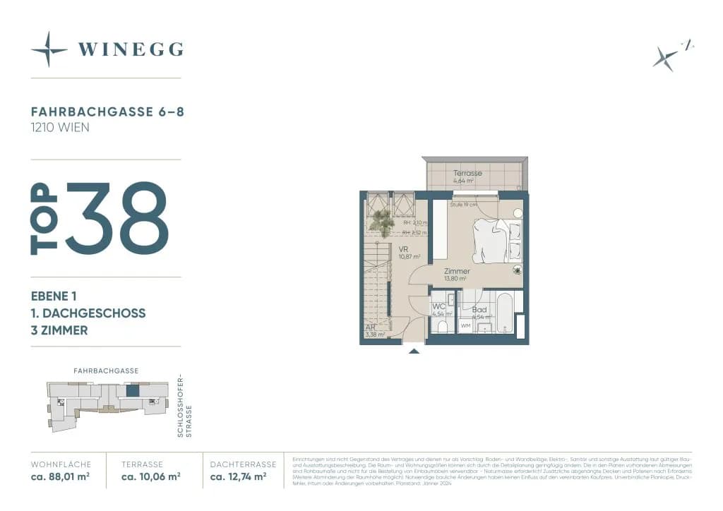3-Zimmer-Wohnung kaufen in Wien – 87,95 m², € 673.600 – Bild 32 von 34