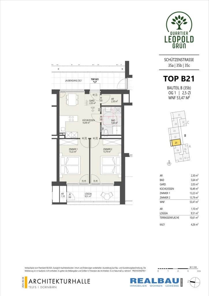 9-Zimmer-Wohnung kaufen in Innsbruck – 160,4 m², € 1.404.000 – Bild 3 von 8