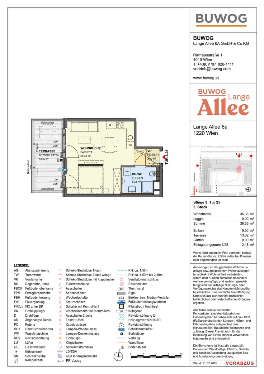 1-Zimmer-Wohnung kaufen in Wien – 36,36 m², € 311.000 – Bild 12 von 12