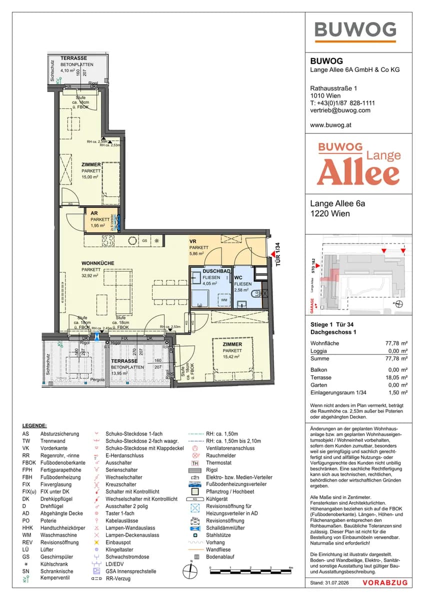 3-Zimmer-Wohnung kaufen in Wien – 76,81 m², € 634.000 – Bild 12 von 12