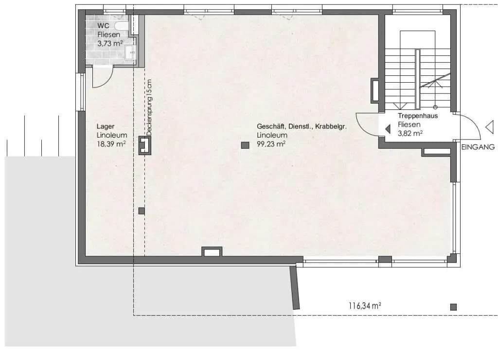 Gewerbeimmobilie mieten in Zell am See – 121 m², € 2.176 – Bild 2 von 4