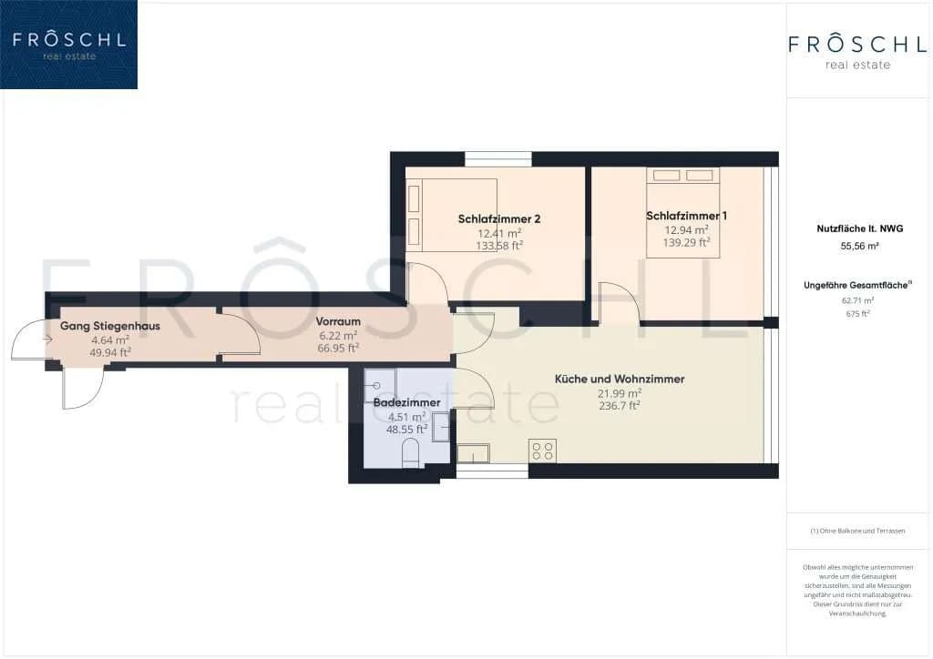 3-Zimmer-Wohnung kaufen in Feldkirchen – 58,07 m², € 120.000 – Bild 12 von 16