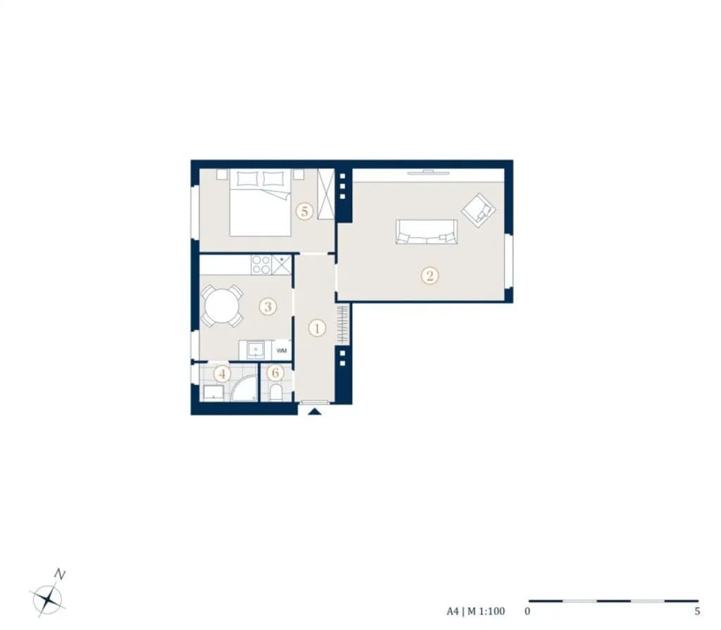 2-Zimmer-Wohnung kaufen in Wien – 43 m², € 193.000 – Bild 11 von 11