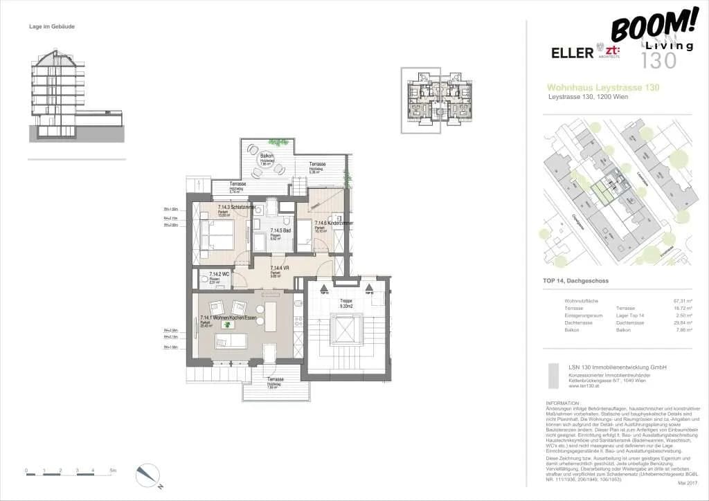3-Zimmer-Wohnung kaufen in Wien – 67,31 m², € 499.000 – Bild 18 von 19