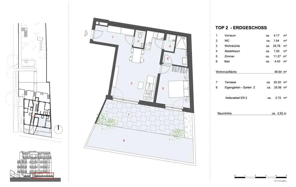 2-Zimmer-Wohnung kaufen in Wien – 48,64 m², € 349.000 – Bild 18 von 18
