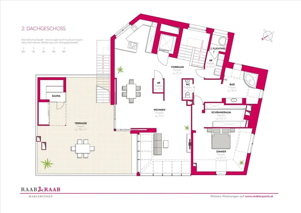 3-Zimmer-Wohnung mieten in Wien – 192 m², € 4.994 – Bild 28 von 29