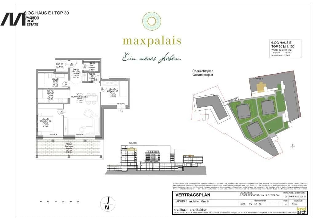 3-Zimmer-Wohnung kaufen in Villach – 82,4 m², € 589.000 – Bild 12 von 12