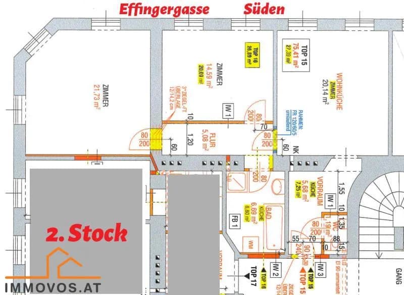 3-Zimmer-Wohnung kaufen in Wien – 75 m², € 339.000 – Bild 12 von 12