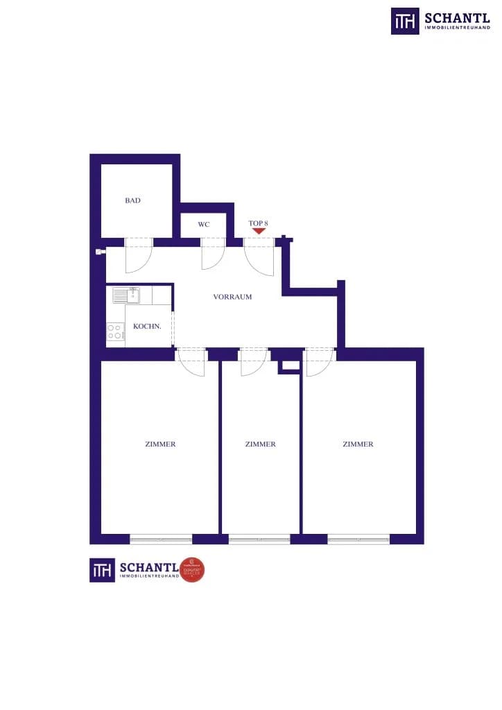 3-Zimmer-Wohnung kaufen in Wien – 86 m², € 580.000 – Bild 9 von 9