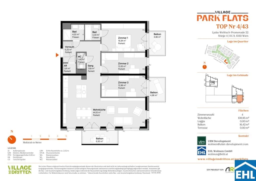 4-Zimmer-Wohnung kaufen in Wien – 108,95 m², € 998.000 – Bild 12 von 12