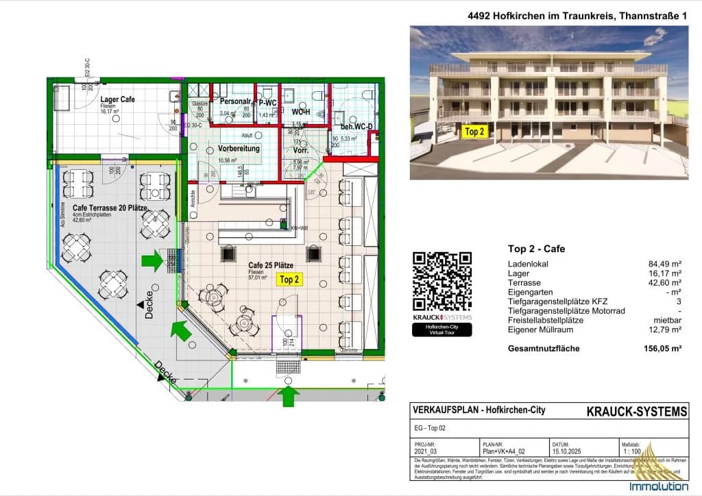 Gewerbeimmobilie kaufen in Linz Land – 156 m² – Bild 11 von 11