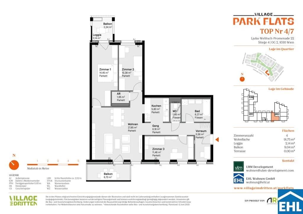 Immobilie kaufen in Wien – 91,75 m², € 498.000 – Bild 7 von 7
