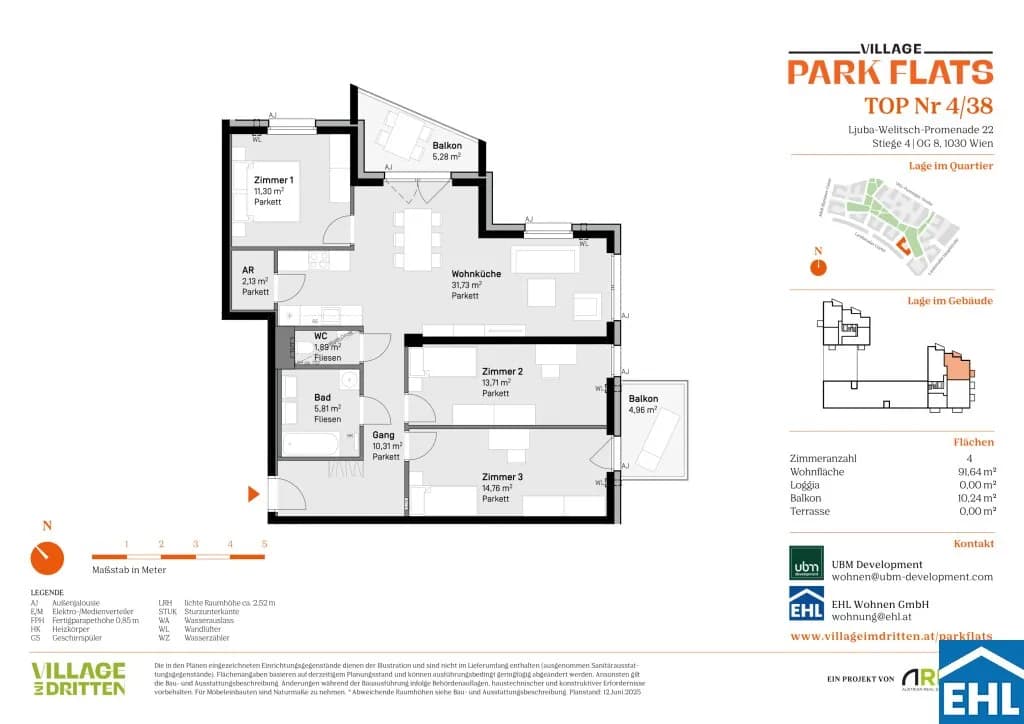 Immobilie kaufen in Wien – 91,64 m², € 741.000 – Bild 7 von 7